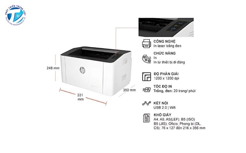 Máy in HP 107w